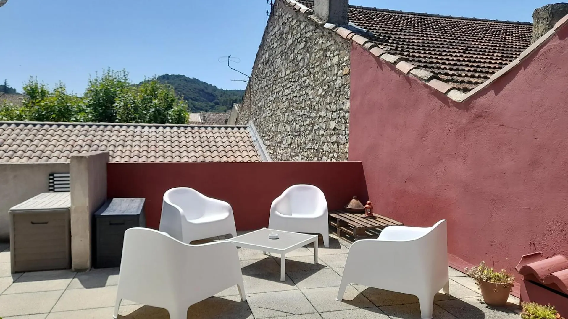Grande Terrasse Et Vue Sur Le Site Antique Apartment Vaison-la-Romaine